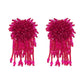Round Patterned Earrings