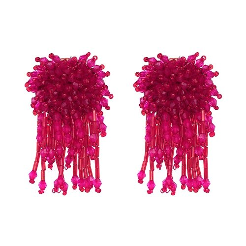 Round Patterned Earrings
