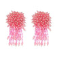 Round Patterned Earrings