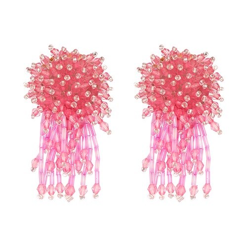 Round Patterned Earrings