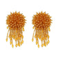 Round Patterned Earrings