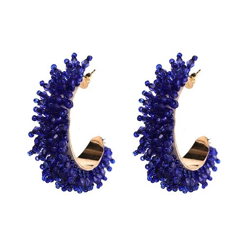 Round Patterned Earrings