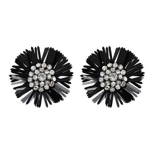 Round Patterned Earrings
