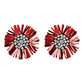 Round Patterned Earrings