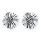 Round Patterned Earrings