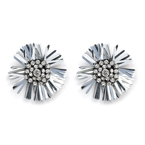 Round Patterned Earrings