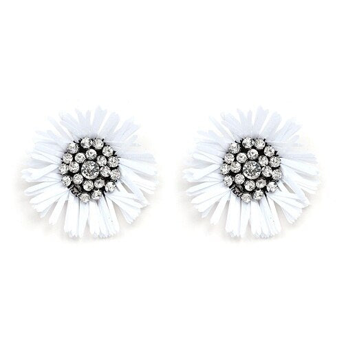 Round Patterned Earrings