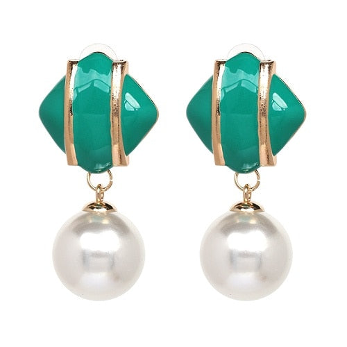 Round Patterned Earrings