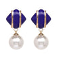 Round Patterned Earrings