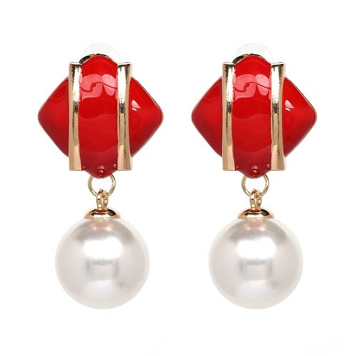 Round Patterned Earrings