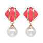 Round Patterned Earrings