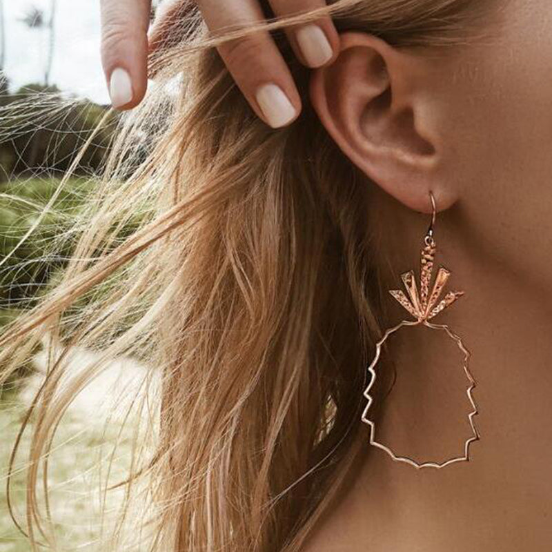 Round Patterned Earrings