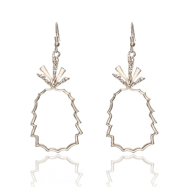 Round Patterned Earrings