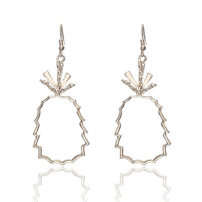 Round Patterned Earrings