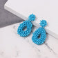 Round Patterned Earrings