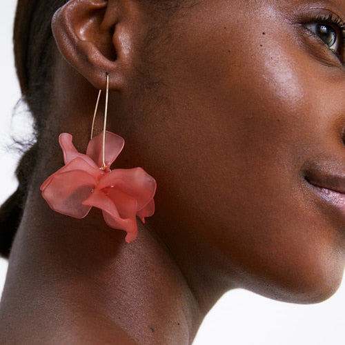 Round Patterned Earrings