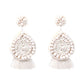 Round Patterned Earrings