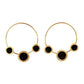 Round Patterned Earrings