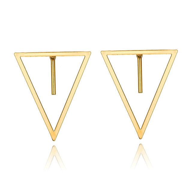 Round Patterned Earrings