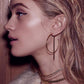 Round Patterned Earrings